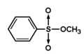 Benzenosulfonian metylu .png